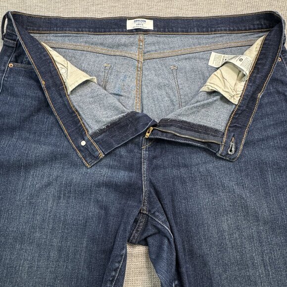 Denizen From Levis Womens Size 24W Mid-Rise Bootcut Jeans Dark Wash Denim Curvy - Picture 5 of 13